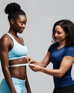 Klijent i trener mjerenje